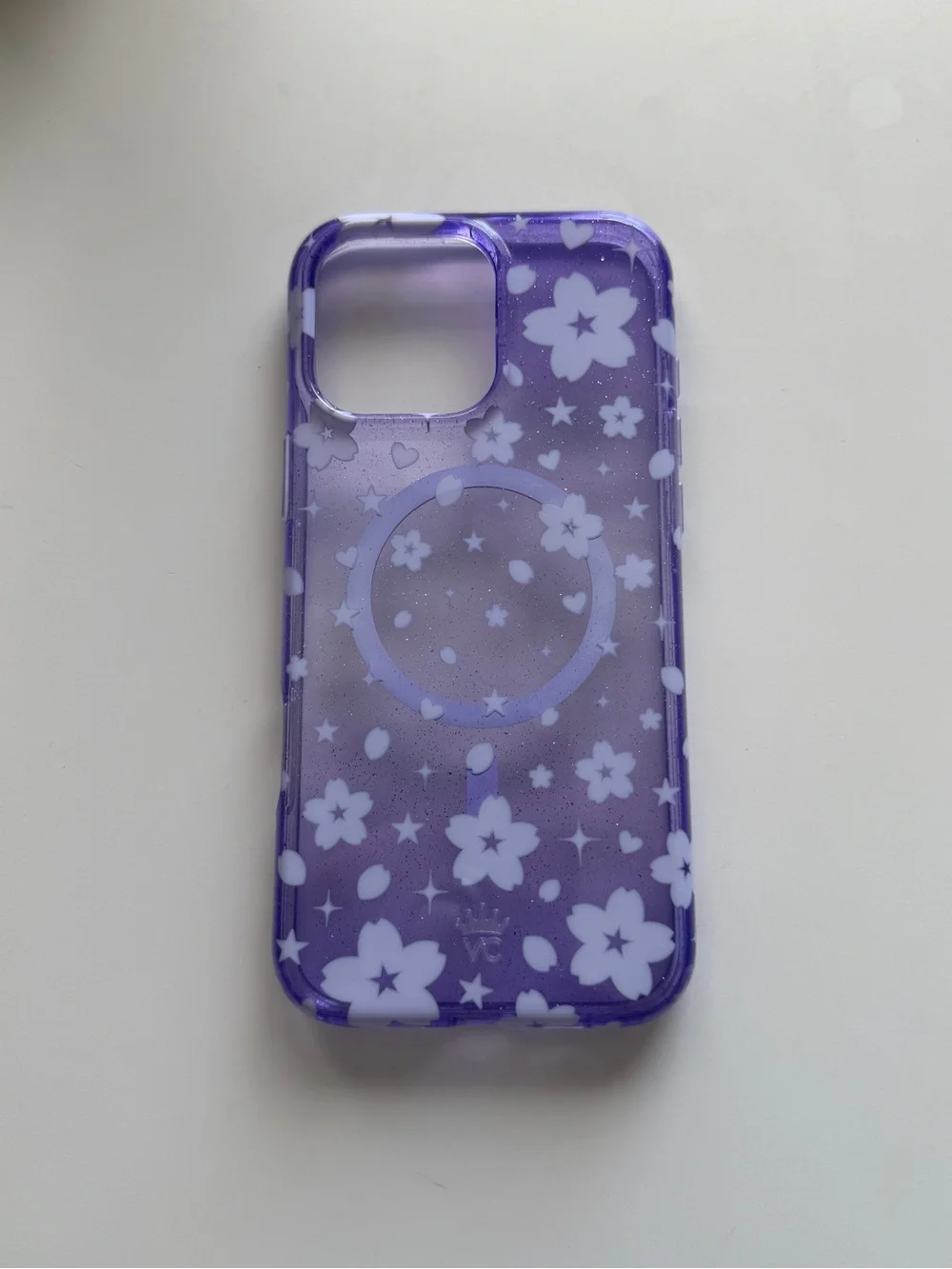 Velvet Caviar Purple Floral MagSafe Phone Case